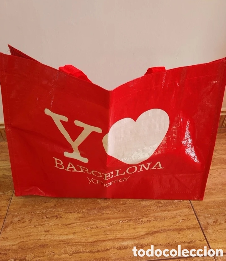 Antig&uuml;edades: Bolsa Barcelona roja - Foto 5