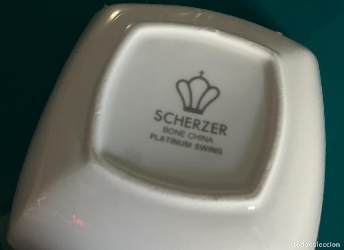 Antig&uuml;edades: Vajilla moderna completa + cuencos Scherzer porcelana alemana