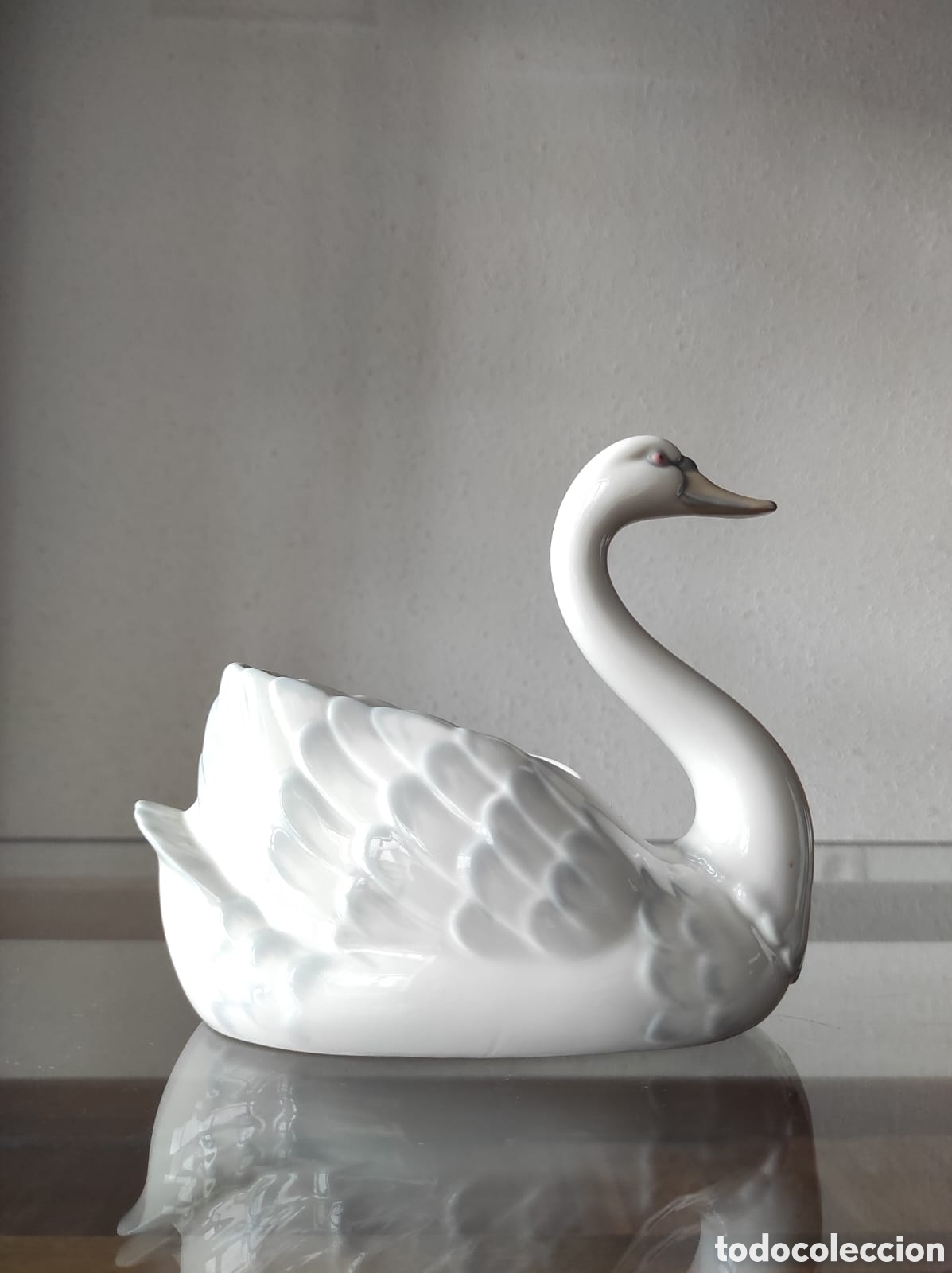 Antig&uuml;edades: Figura porcelana - Cisne