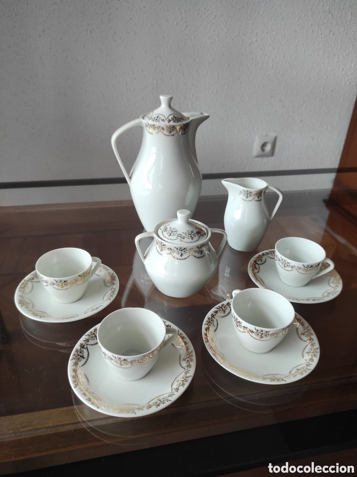 Antig&uuml;edades: Juego de Caf&eacute; - Santa clara - Foto 2