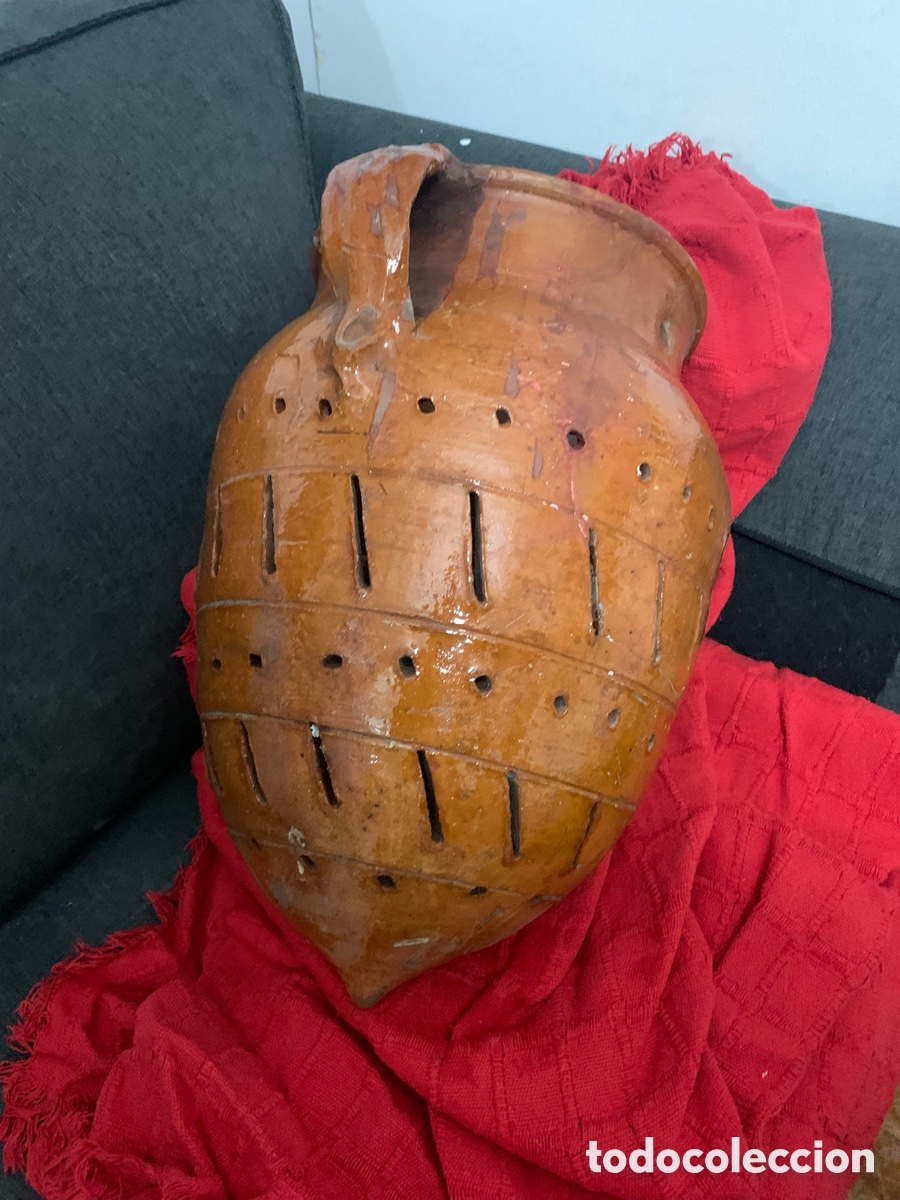 Antig&uuml;edades: Filtro de vino cer&aacute;mica S XIX &Uacute;BEDA