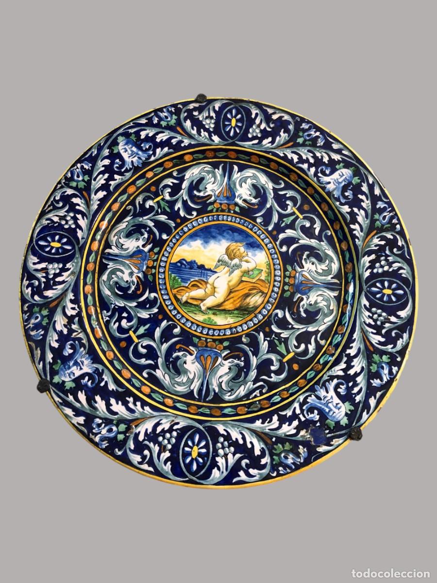 Antig&uuml;edades: GRAN PLATO FLORENTINO 44 CMS