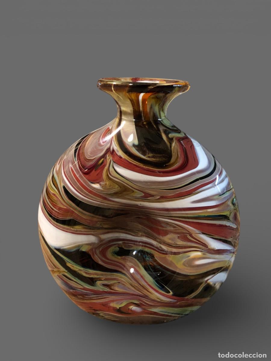 Antig&uuml;edades: PRECIOSO JARRON DE MURANO