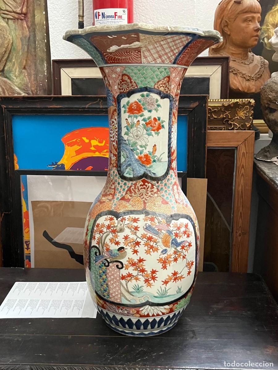 Antig&uuml;edades: MAGNIFICO JARRON IMARI ANTIGUO