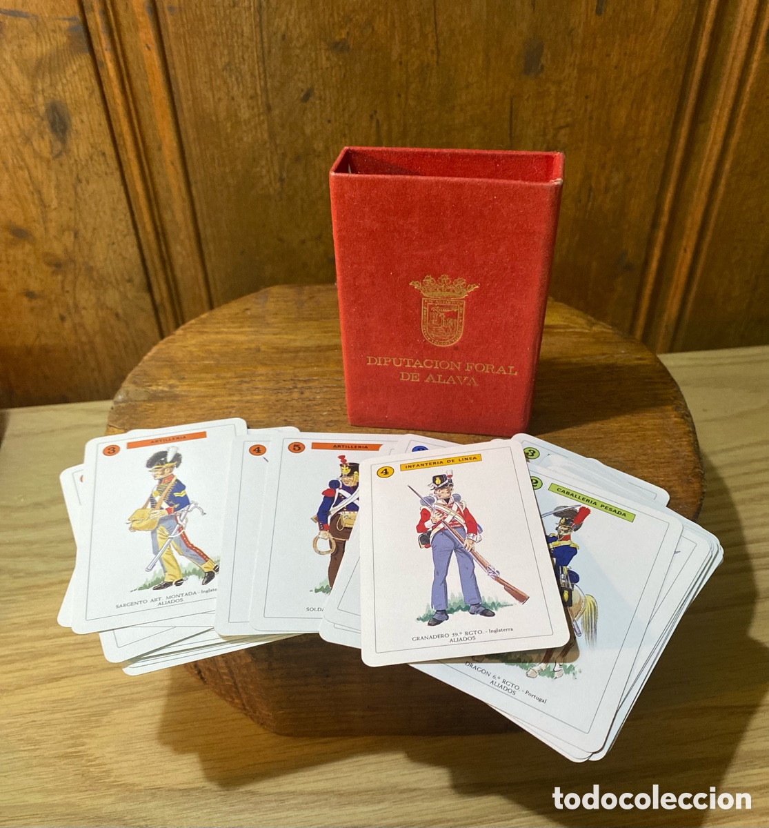 Antig&uuml;edades: Baraja de cartas antigua