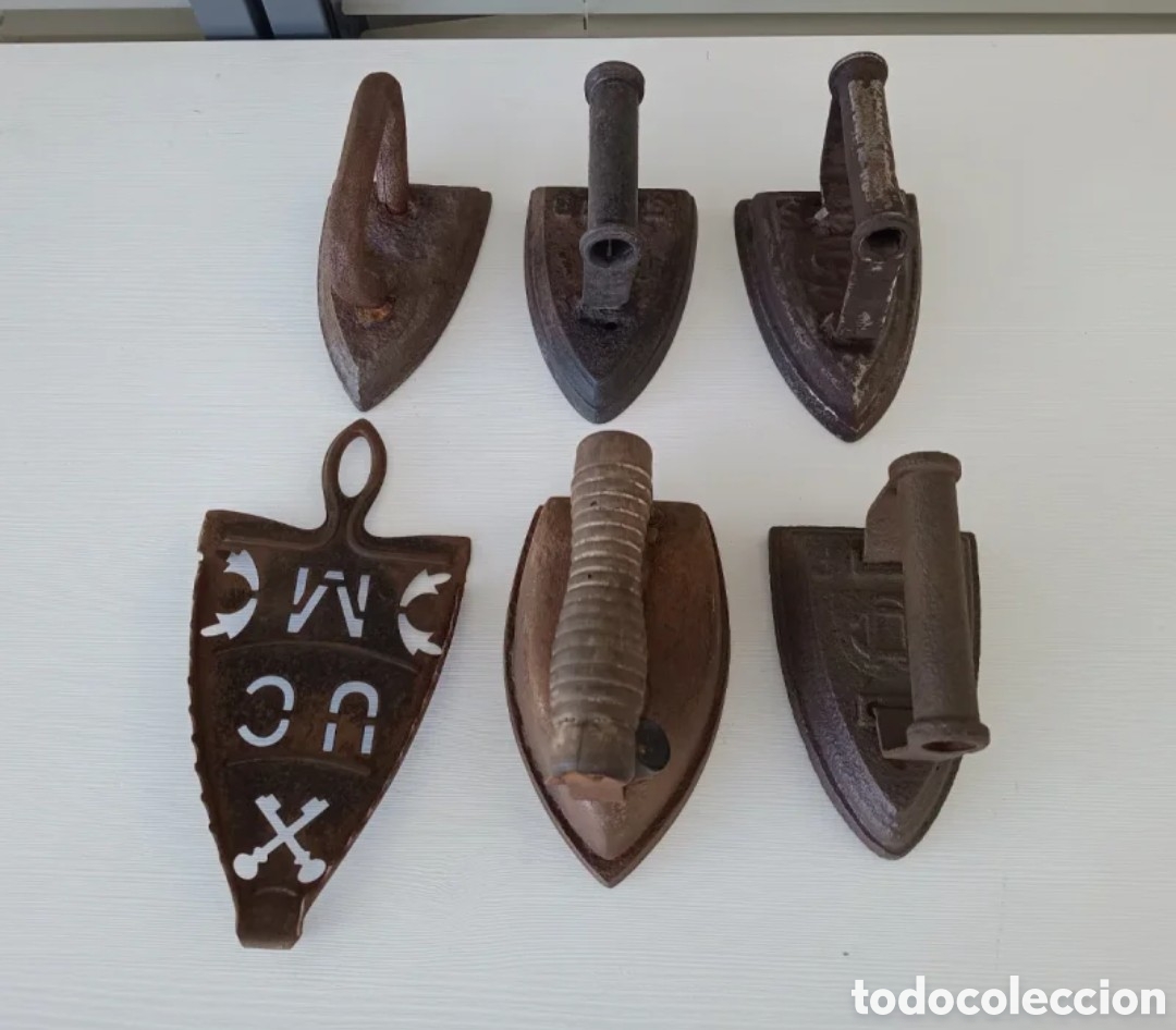 Antig&uuml;edades: Planchas antiguas de hierro