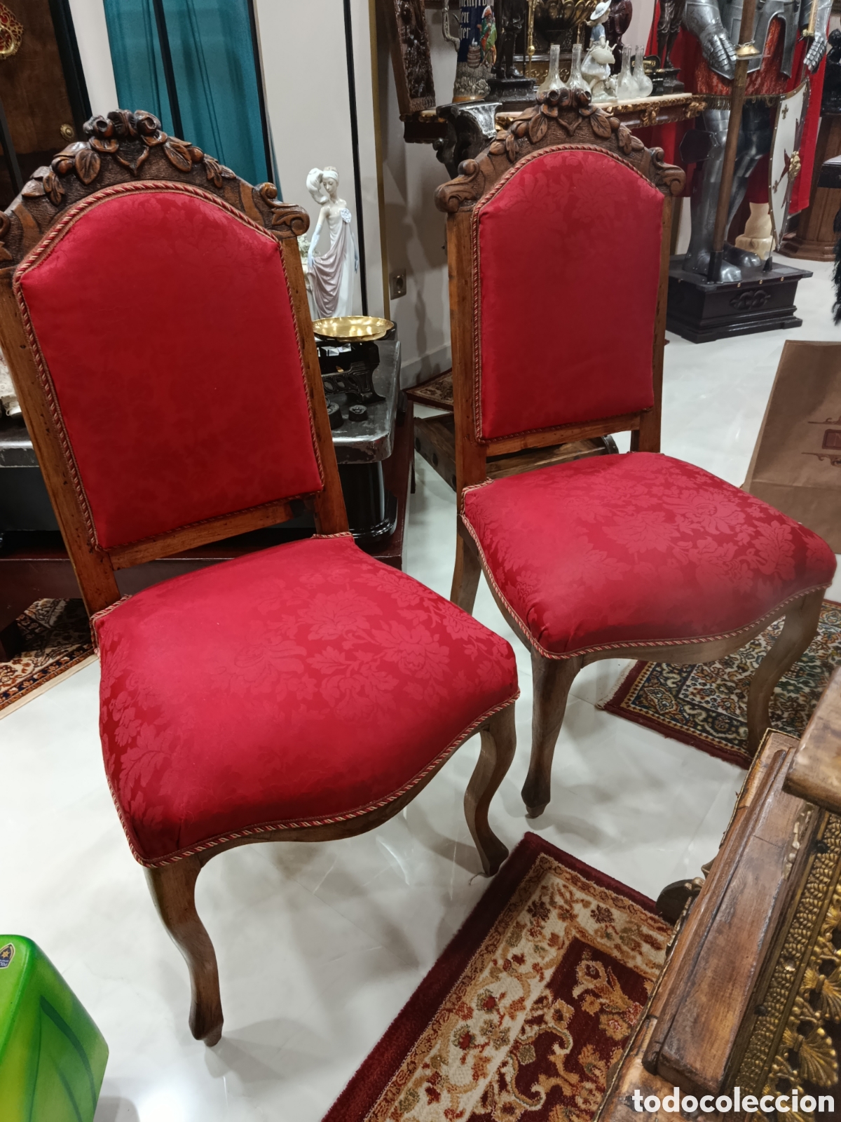Antig&uuml;edades: Pareja de descalzadoras