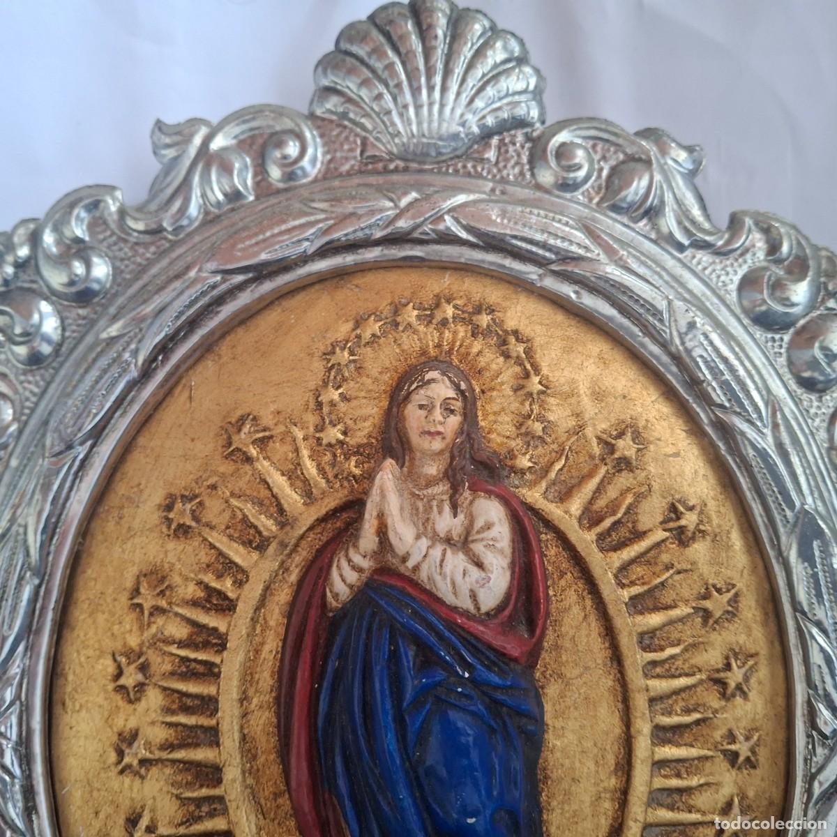 Antig&uuml;edades: Imagen de la Virgen. - Foto 2