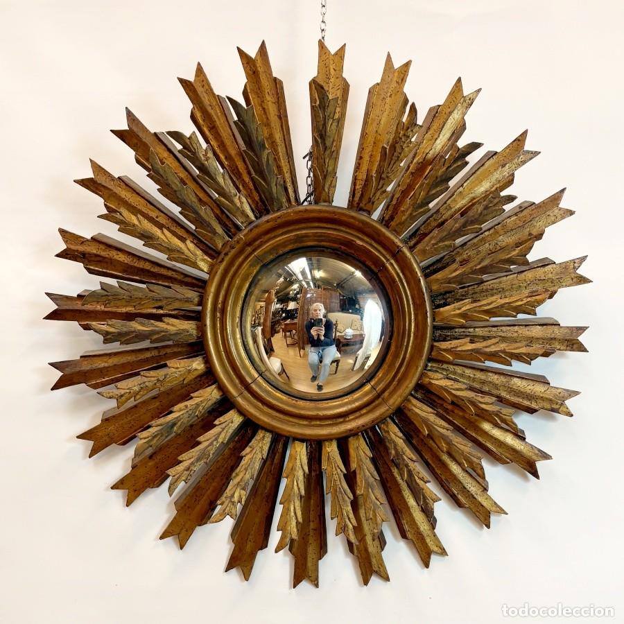 Antig&uuml;edades: Espejo de Sol Antiguo