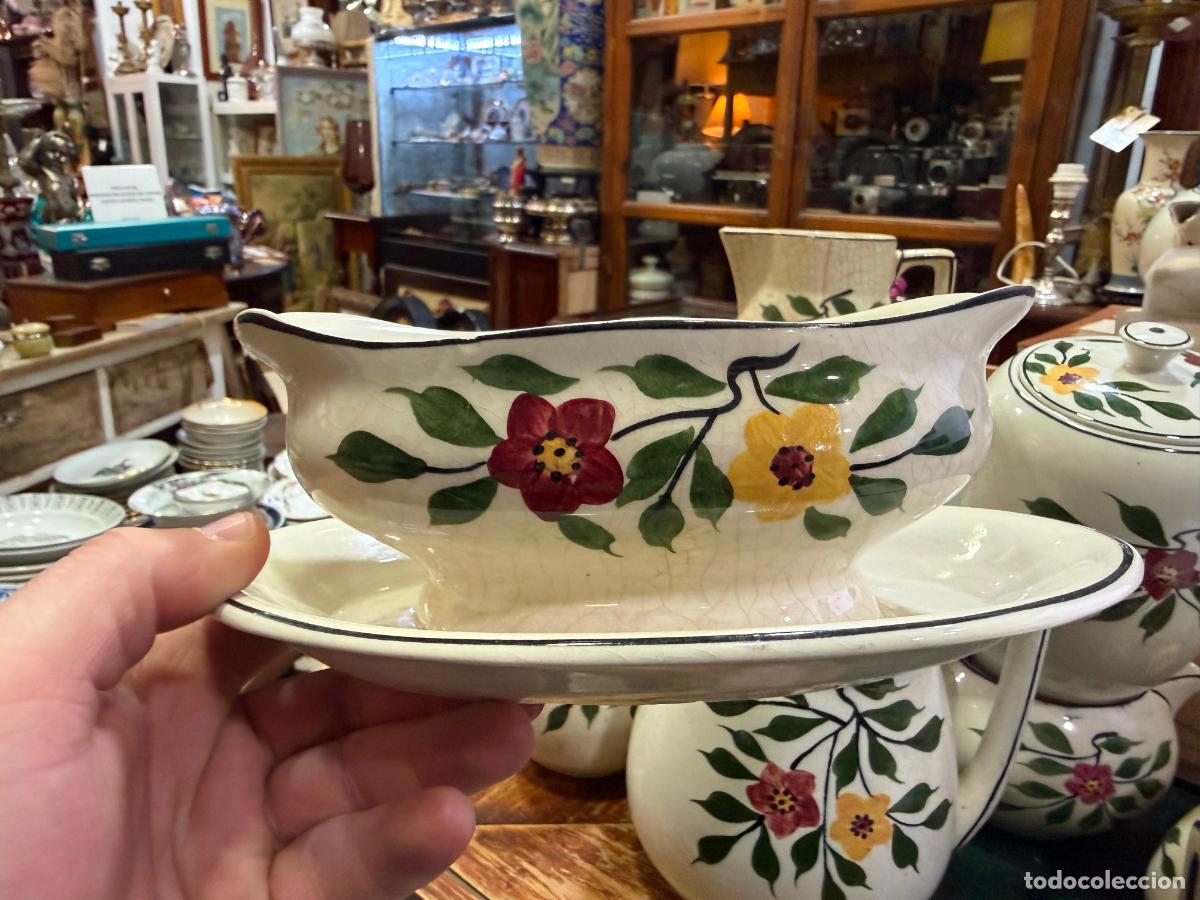Antiguidades: ANTIGUA SALSERA CERAMICA LA CARTUJA PICKMAN -
