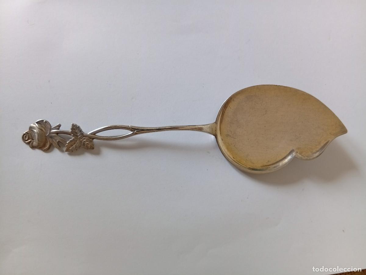 Antig&uuml;edades: Esp&aacute;tula de plata del a&ntilde;o 1962. - Foto 1