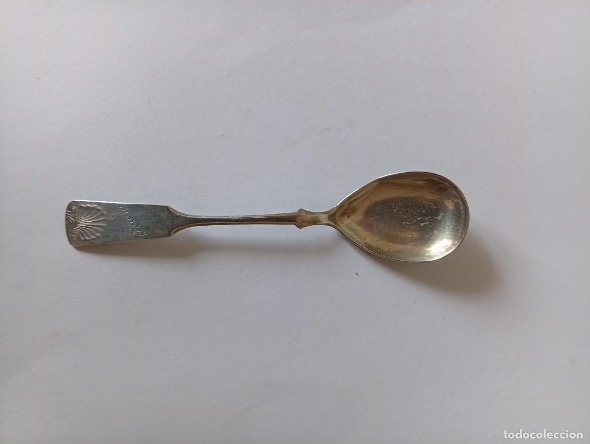 Antig&uuml;edades: Cuchara de plata para mermelada