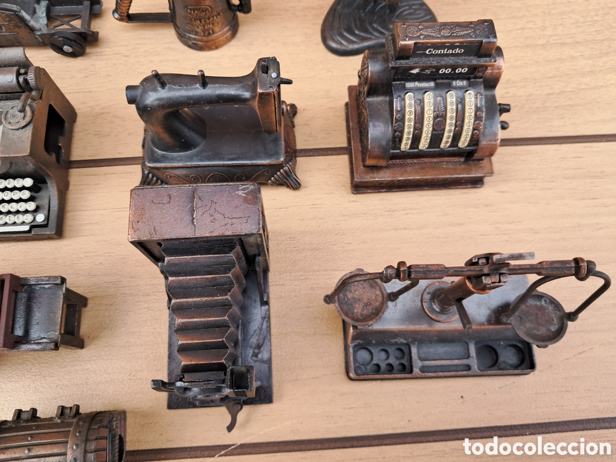Antig&uuml;edades: Sacapuntas antiguos bronce - Foto 5
