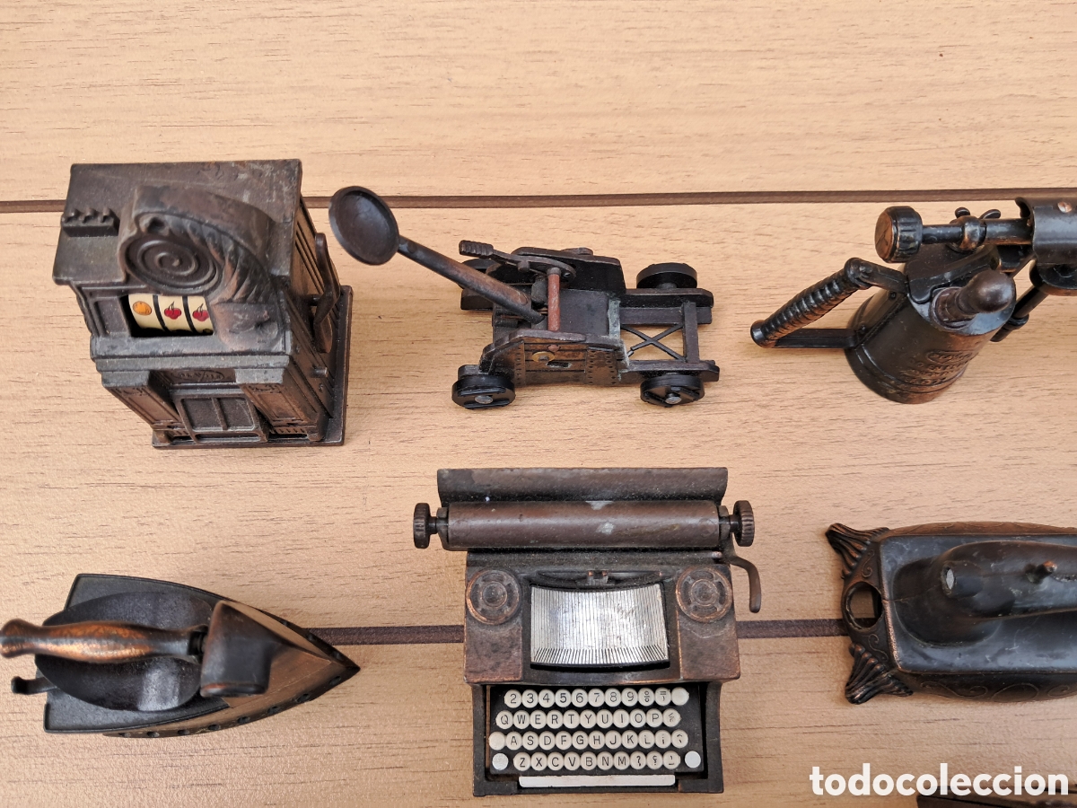 Antig&uuml;edades: Sacapuntas antiguos bronce - Foto 6