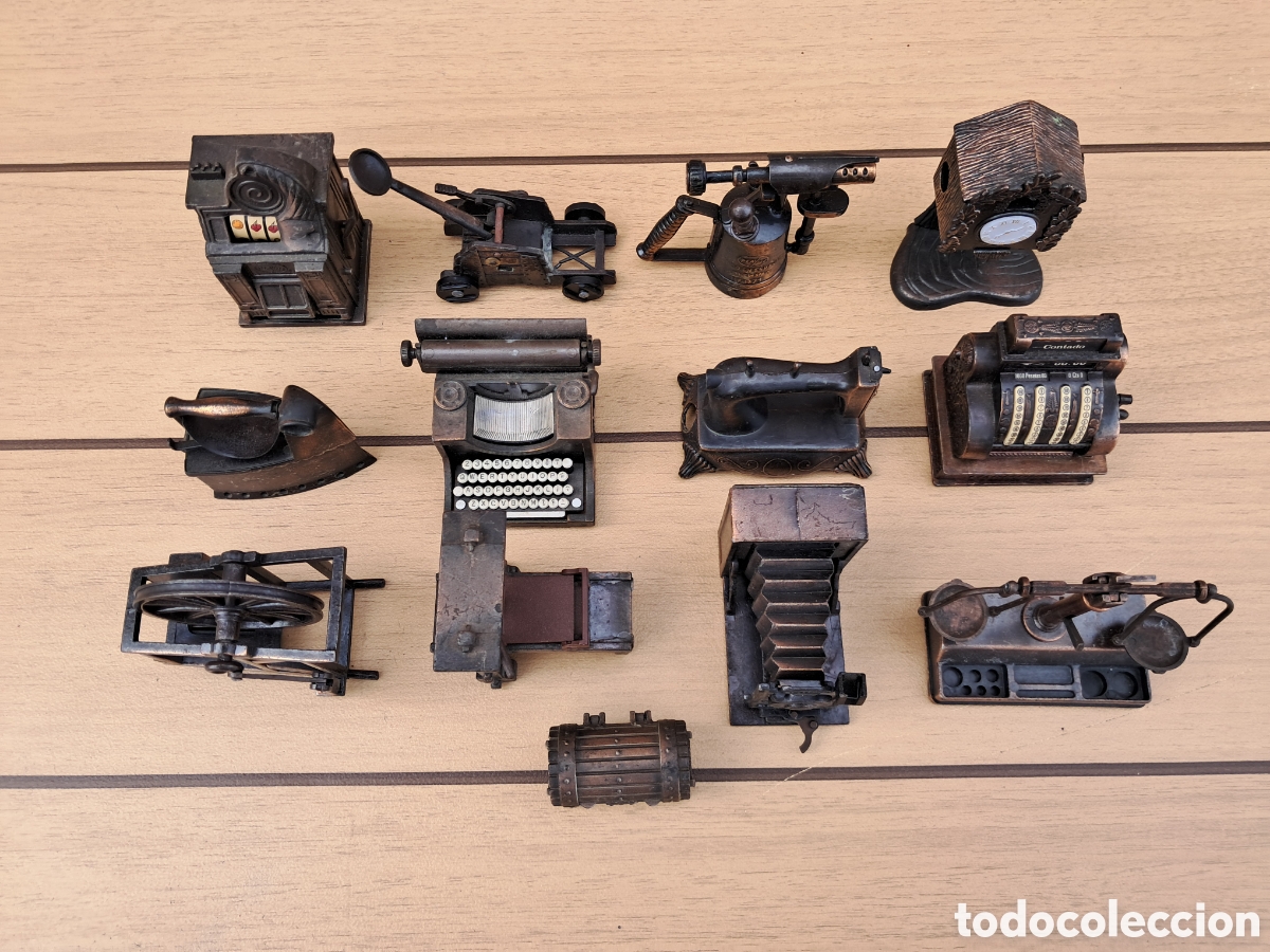 Antig&uuml;edades: Sacapuntas antiguos bronce - Foto 7