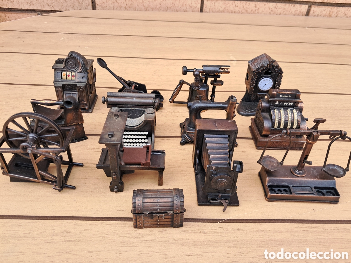 Antig&uuml;edades: Sacapuntas antiguos bronce - Foto 8