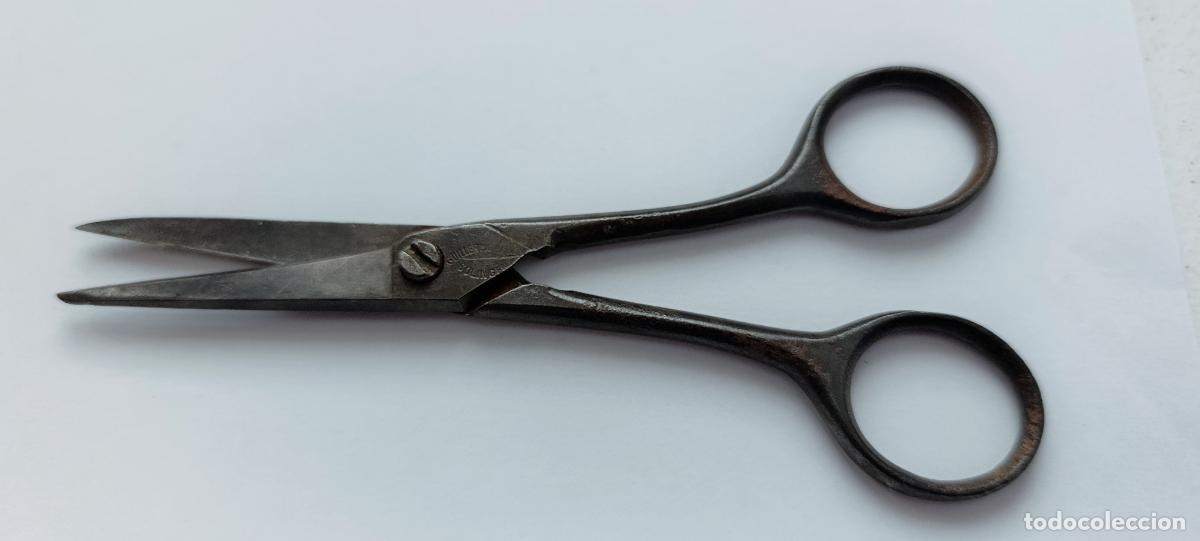 Antig&uuml;edades: TIJERA DE COSTURA GUILLER SOLINGEN. BUEN ESTADO. 15 CM LARGO