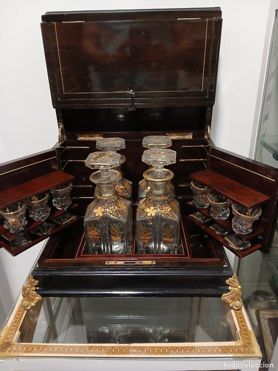 Antig&uuml;edades: Licorera estilo napoleon - Foto 1