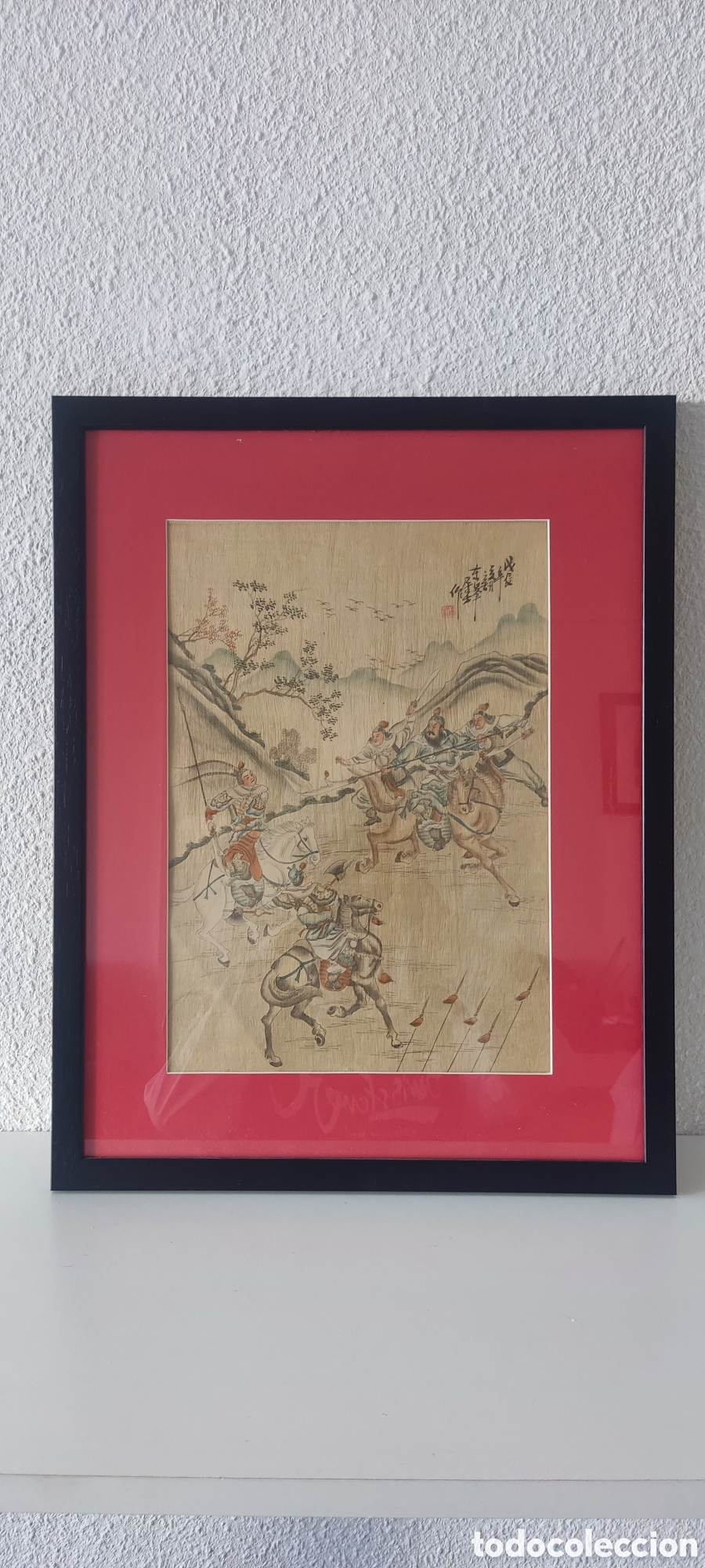 Antig&uuml;edades: Pintura en seda chinas - Foto 4