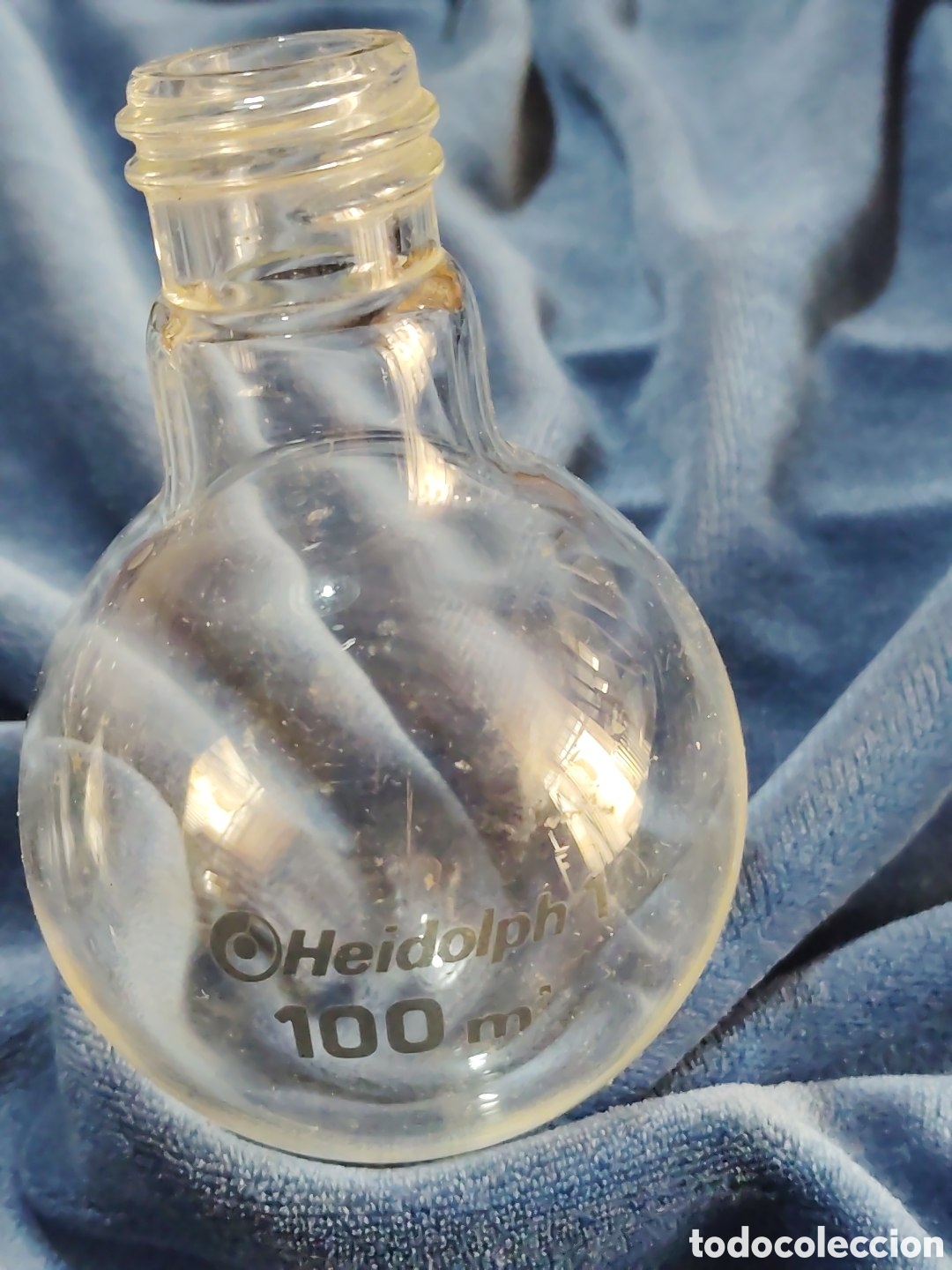 Antig&uuml;edades: Evaporador rotativo. De 100 m.l. marca Heidolph. A&ntilde;os 50