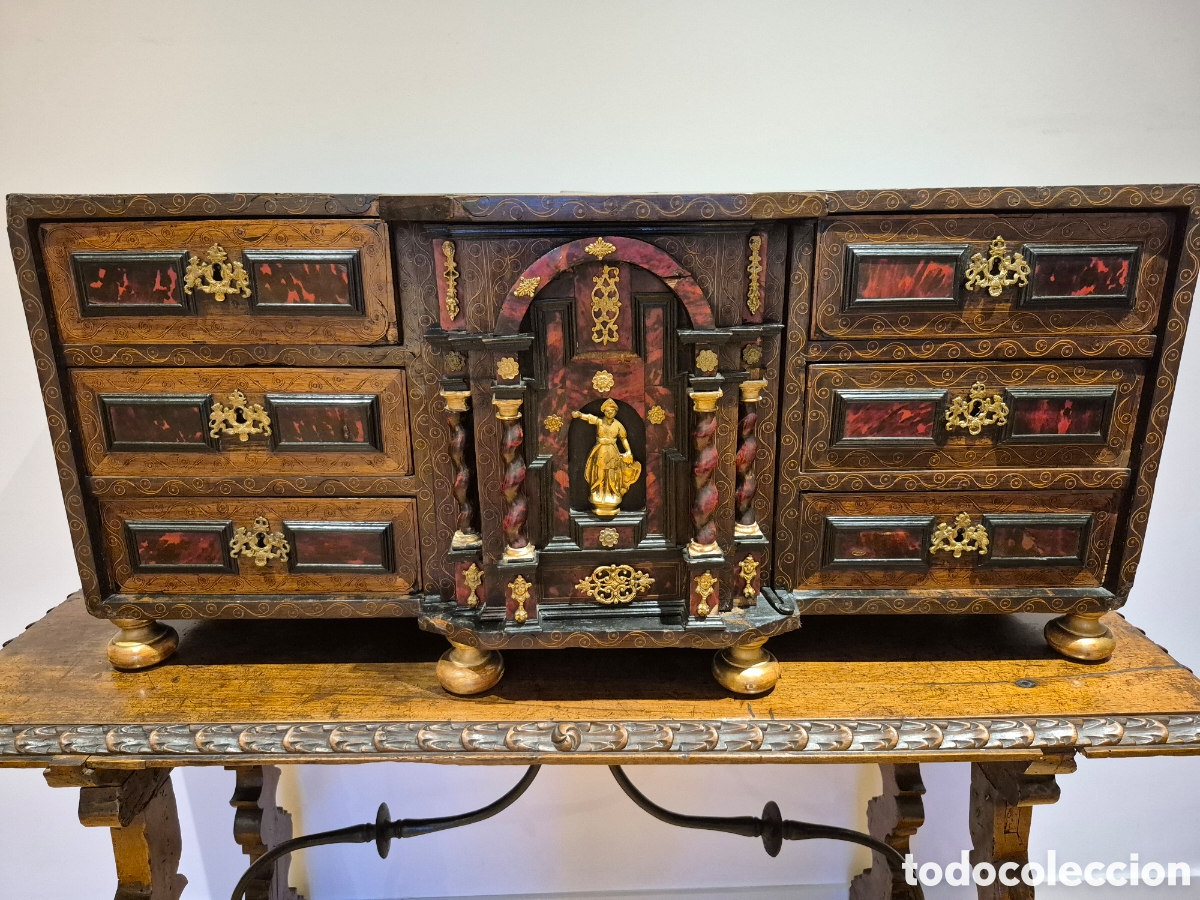 Antig&uuml;edades: BARGUE&Ntilde;O CON MESA DEL SIGLO XVIII - Foto 2