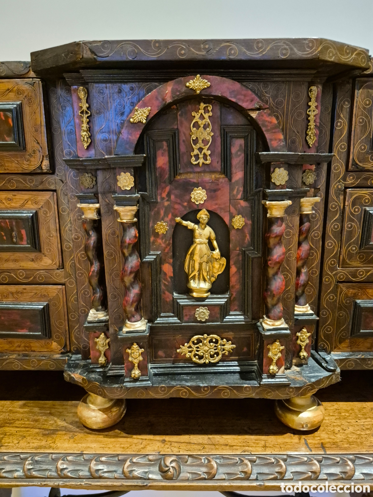 Antig&uuml;edades: BARGUE&Ntilde;O CON MESA DEL SIGLO XVIII - Foto 4