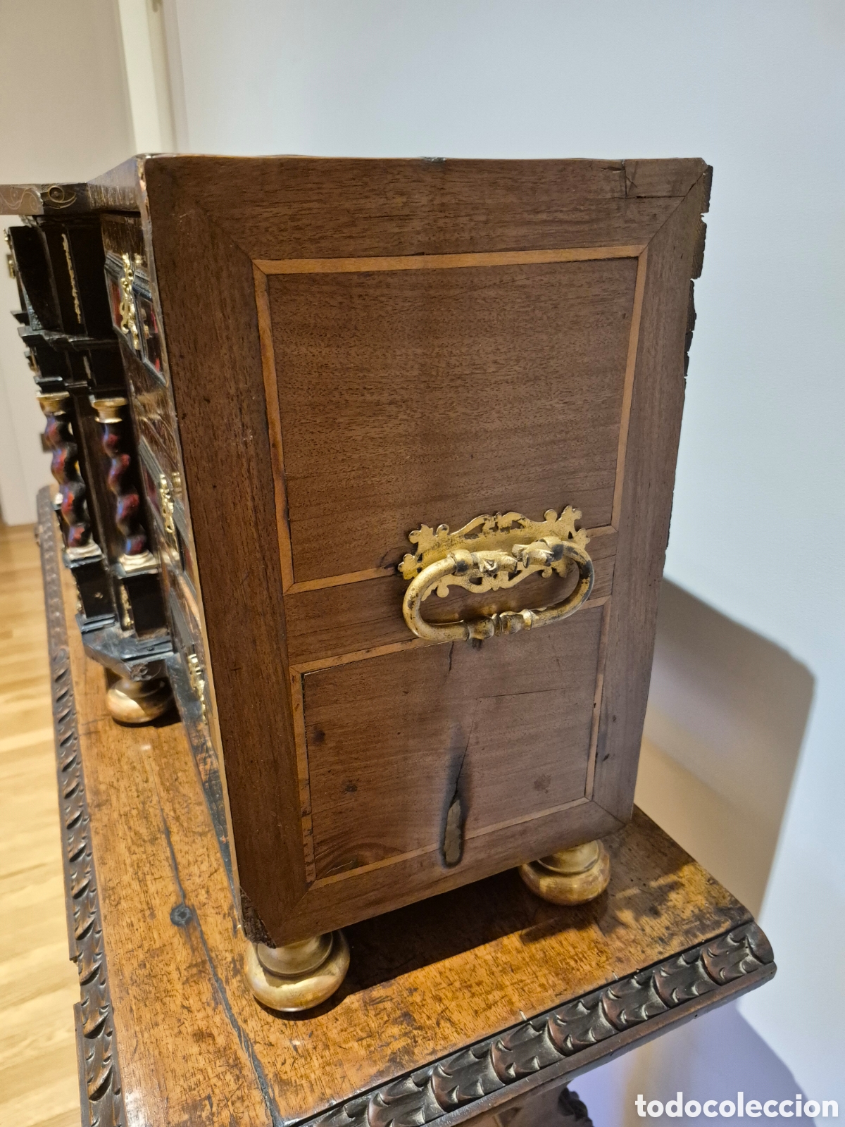 Antig&uuml;edades: BARGUE&Ntilde;O CON MESA DEL SIGLO XVIII - Foto 6