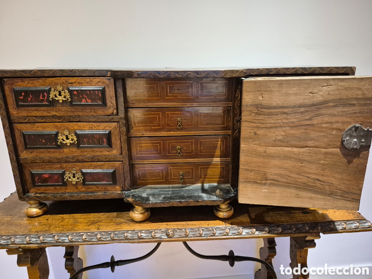 Antig&uuml;edades: BARGUE&Ntilde;O CON MESA DEL SIGLO XVIII - Foto 7