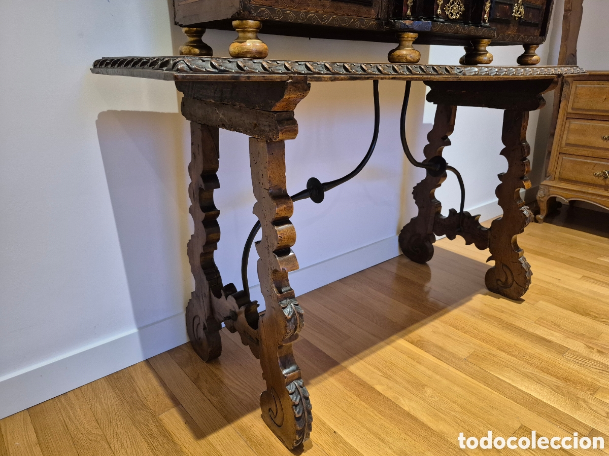 Antig&uuml;edades: BARGUE&Ntilde;O CON MESA DEL SIGLO XVIII - Foto 9