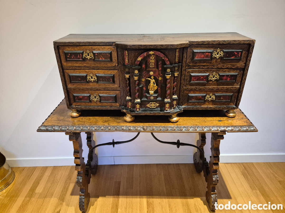 Antig&uuml;edades: BARGUE&Ntilde;O CON MESA DEL SIGLO XVIII - Foto 1