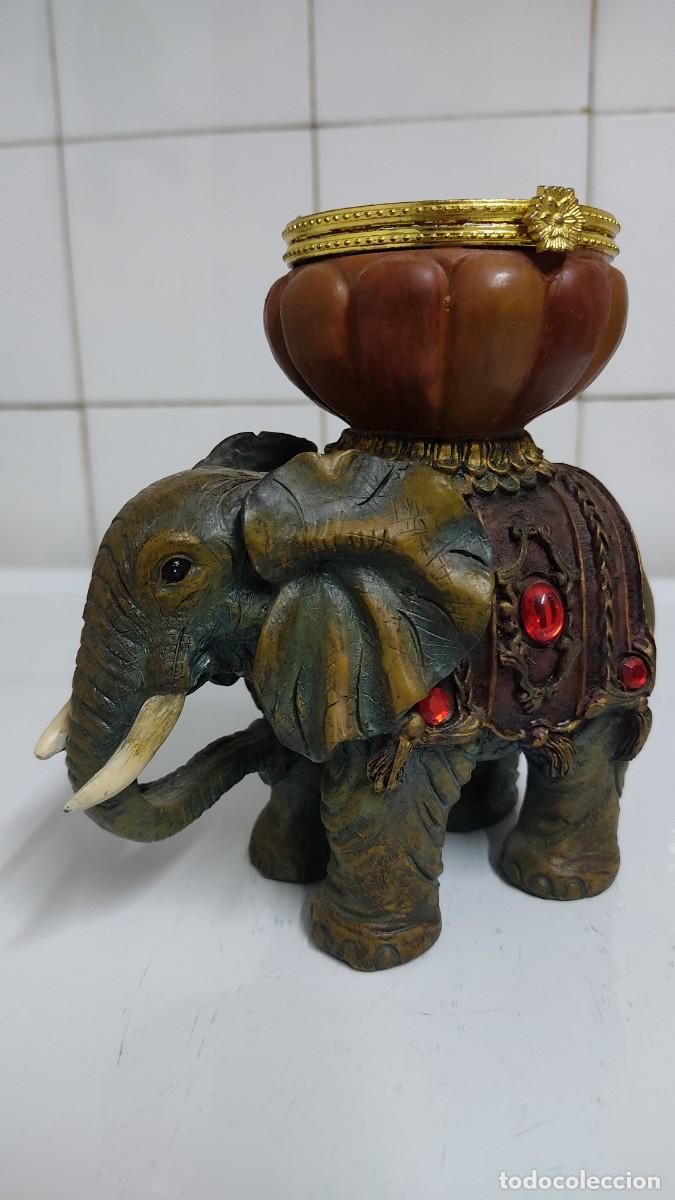Antig&uuml;edades: Figura de elefante decorativo