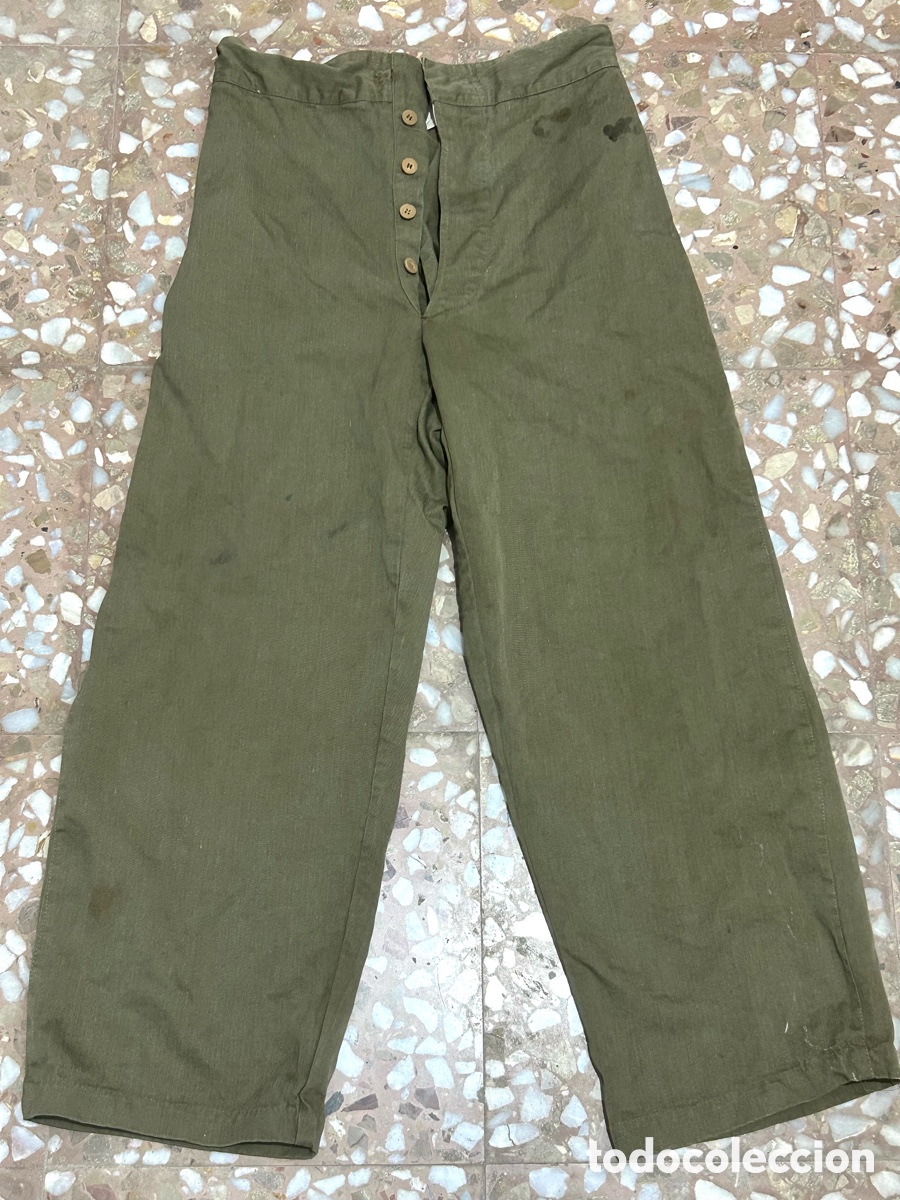 Antig&uuml;edades: Pantal&oacute;n guerra civil espa&ntilde;ola