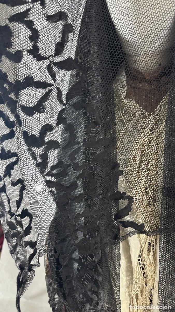 Antig&uuml;edades: Antigua mantilla de terno - Foto 5