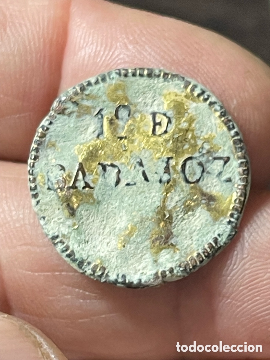 Antig&uuml;edades: BOTON MILICIA PROVINCIAL BADAJOZ 1802-1815