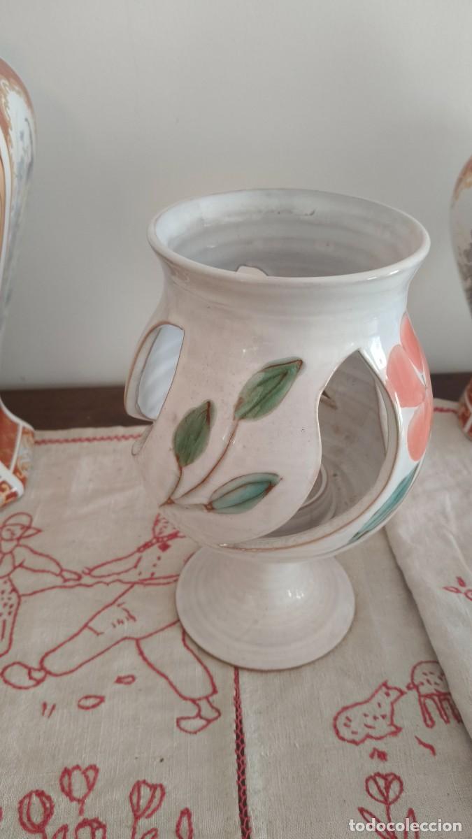 Antig&uuml;edades: Vase Vallauris sign&eacute;e 1970 - Foto 3