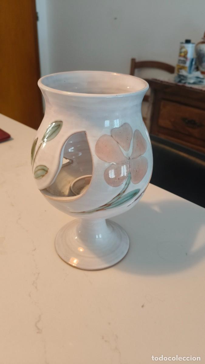 Antig&uuml;edades: Vase Vallauris sign&eacute;e 1970 - Foto 4