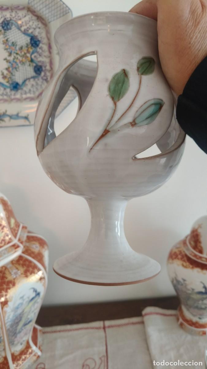Antig&uuml;edades: Vase Vallauris sign&eacute;e 1970 - Foto 6