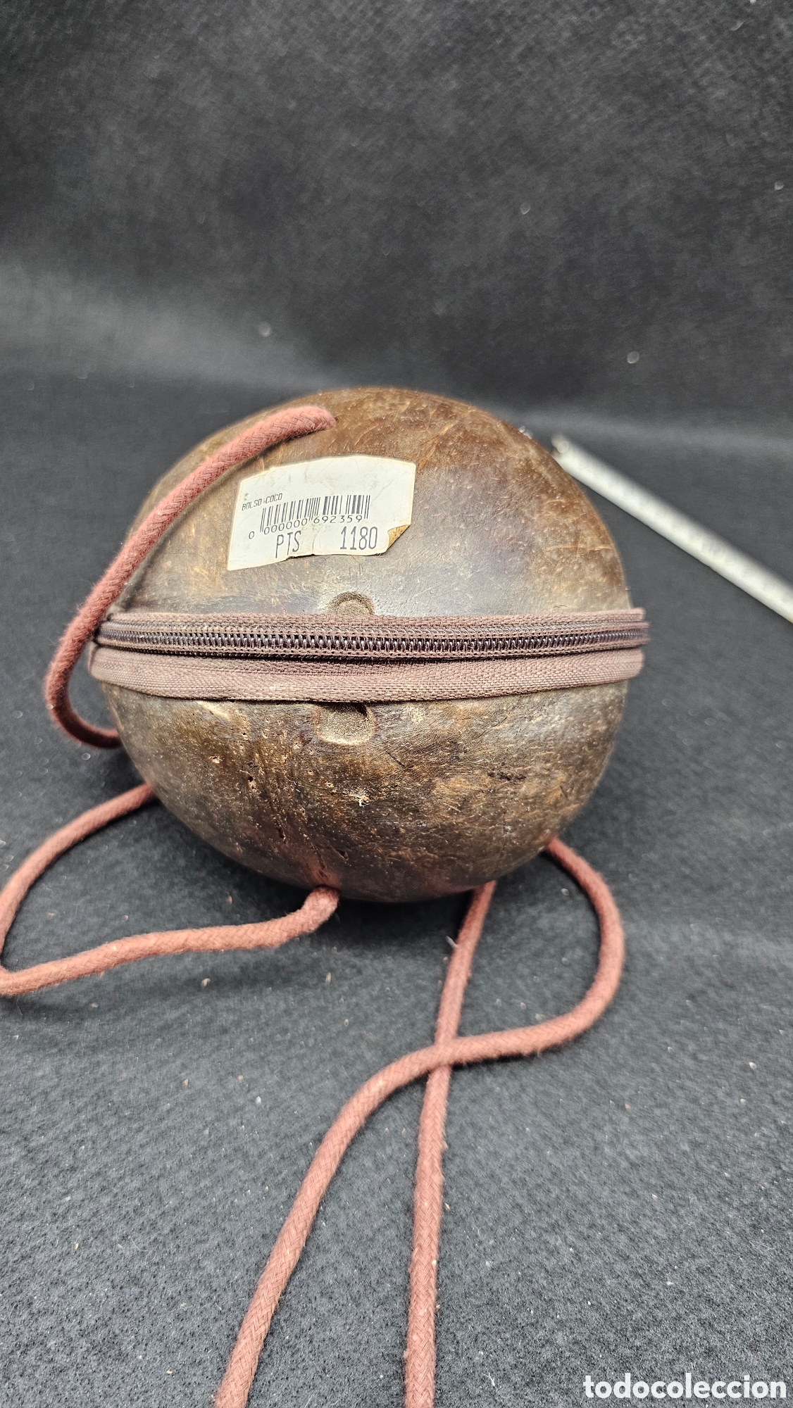 Antig&uuml;edades: Bolso de coco d&eacute;cada de los 90