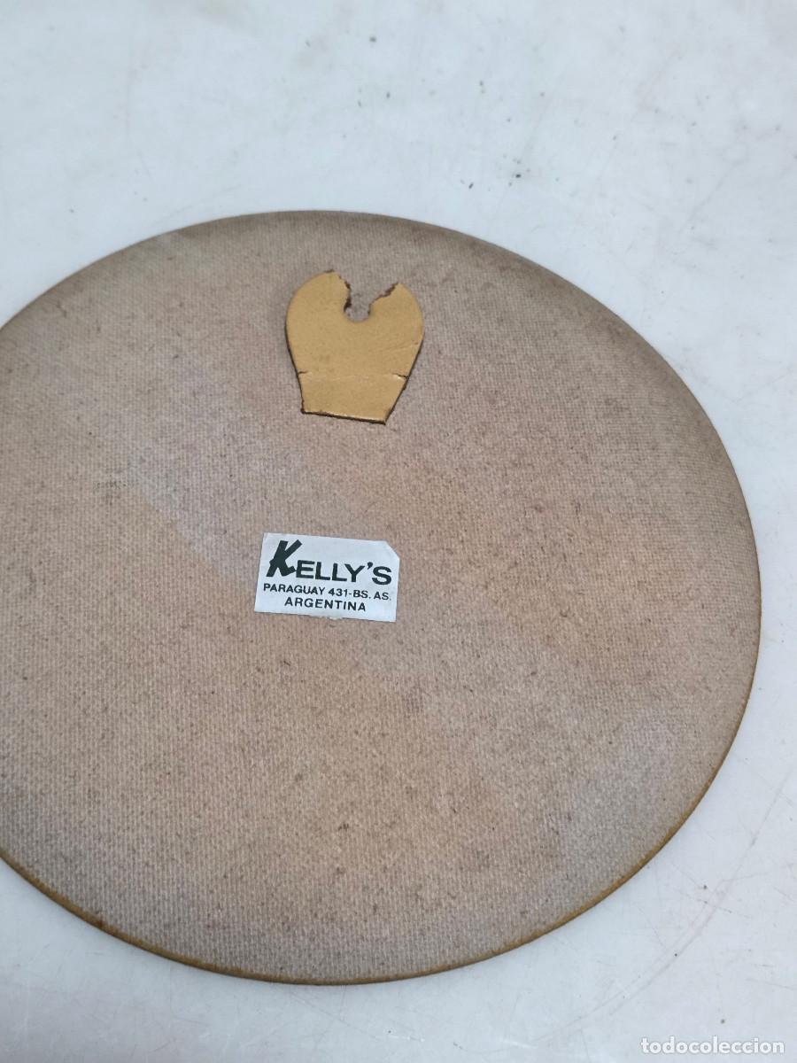 Antig&uuml;edades: plato de cuero argentina - Foto 2