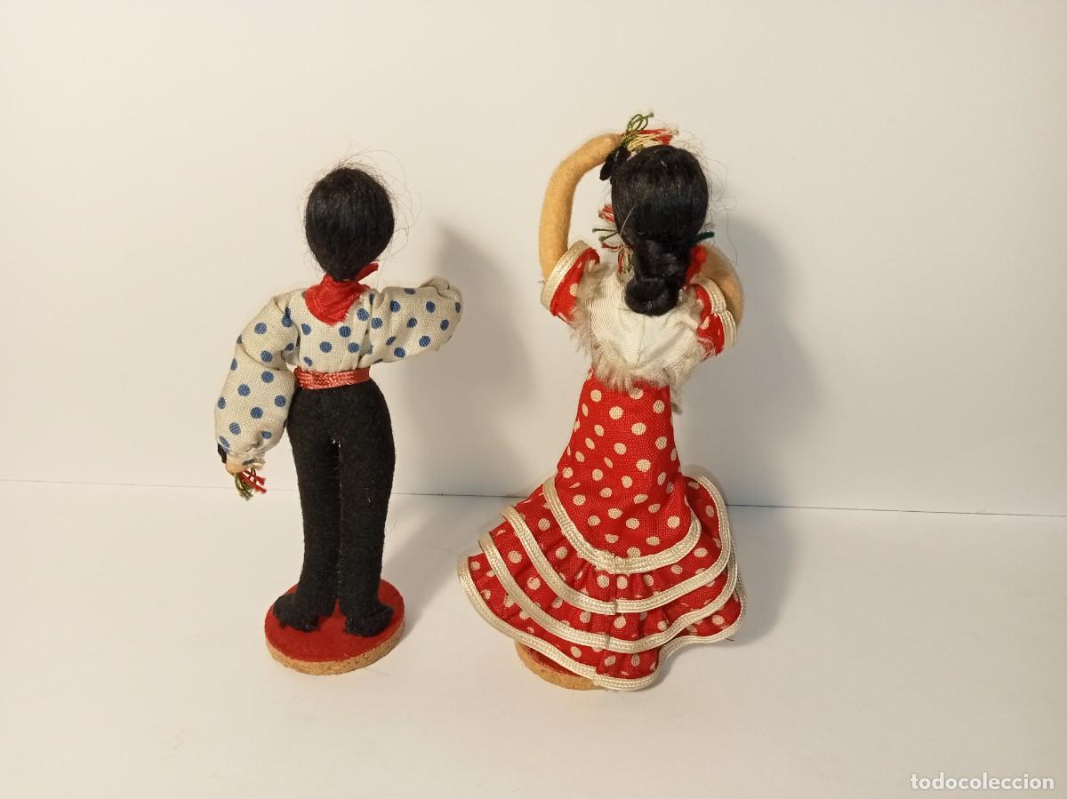 Antig&uuml;edades: PAREJA DE FIGURAS ANTIGUAS - Foto 2