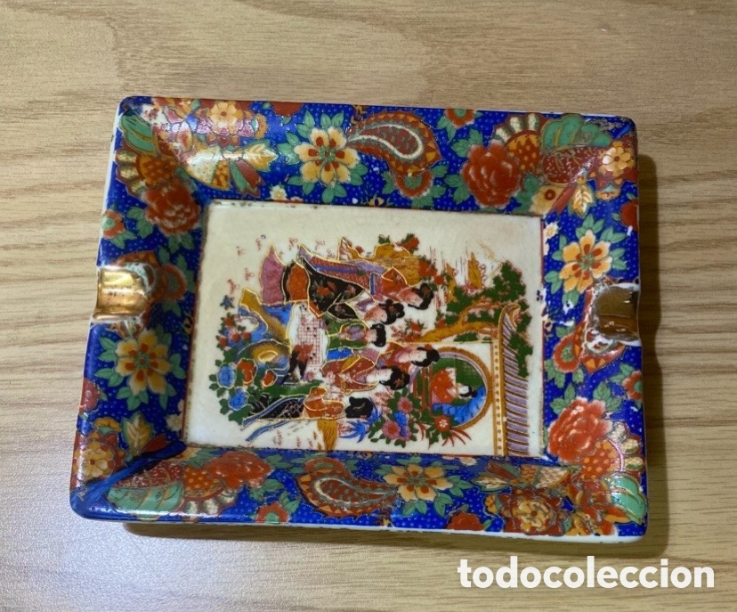 Antig&uuml;edades: Cenicero Chino de cer&aacute;mica