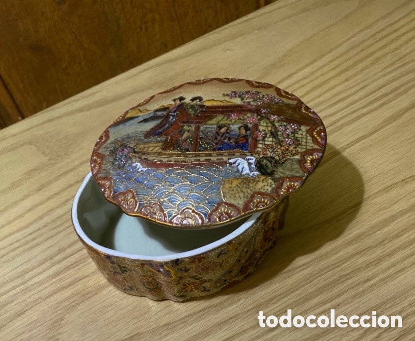 Antig&uuml;edades: Joyero chino muy decorativo