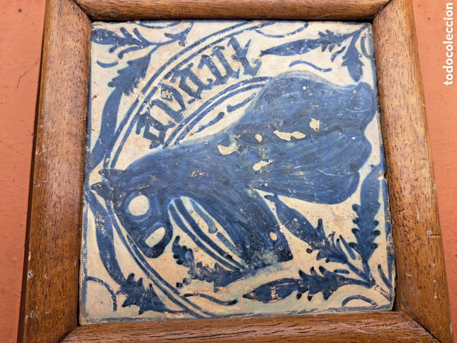 Antig&uuml;edades: Azulejo siglo xv manises rar&iacute;simo