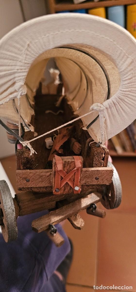 Antig&uuml;edades: Carreta oeste de madera y lona - Foto 4