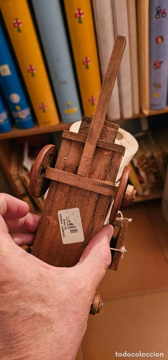 Antig&uuml;edades: Carreta oeste de madera y lona - Foto 4