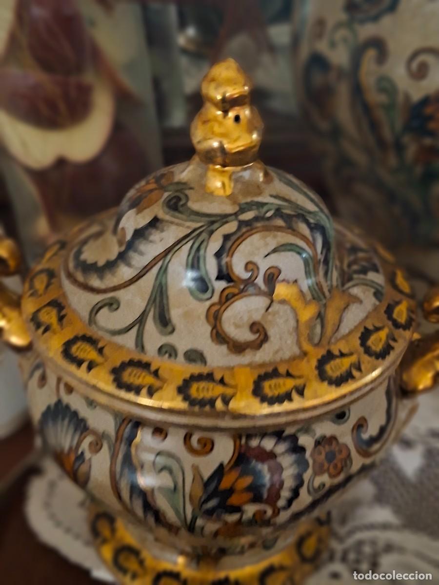 Antig&uuml;edades: Conjunto de 2 jarrones antiguos - Foto 3