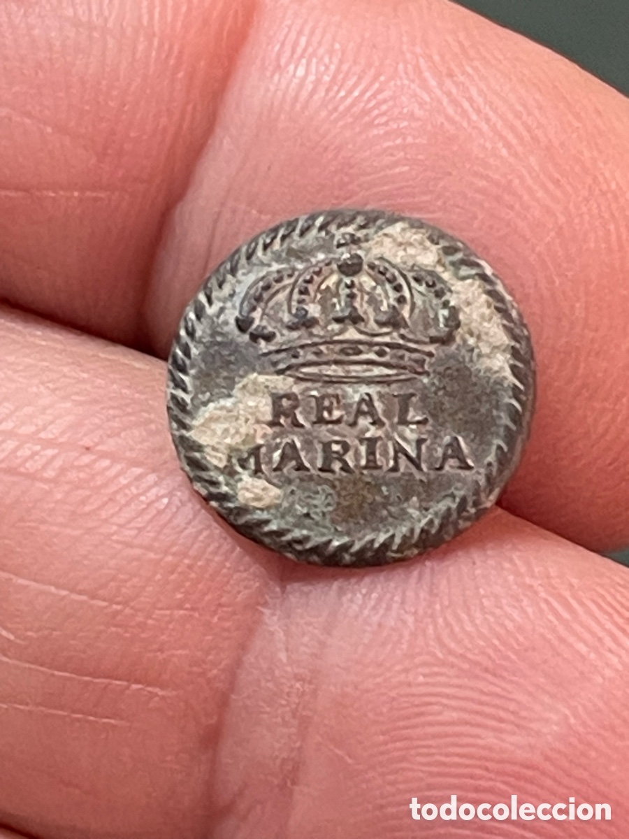 Antig&uuml;edades: BOTON REAL MARINA 1791-1802