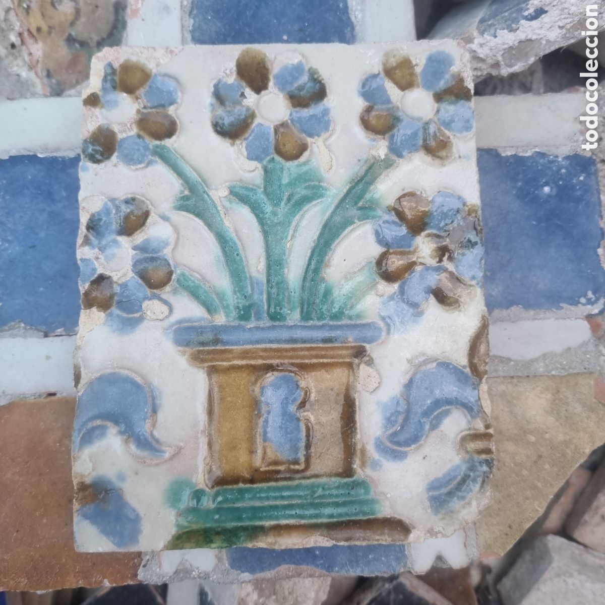 Antig&uuml;edades: Azulejo de Triana del siglo XVI