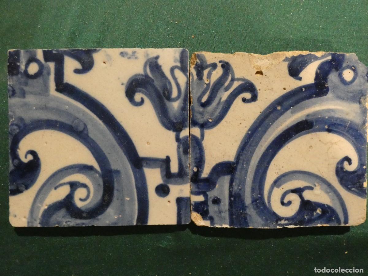 Antig&uuml;edades: Azulejo, Azulejos Portugal siglo 17/18