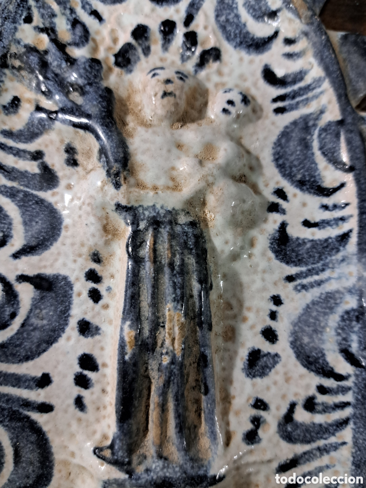 Antig&uuml;edades: Benditera del siglo xviii xix teruel - Foto 7